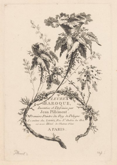 Trompetvormige bloemen door Johann Heinrich  Hess