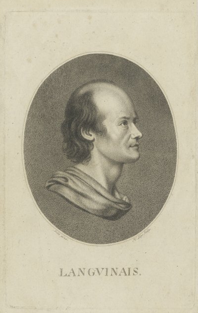 Portret van Jean-Denis Lanjuinais door Johann Heinrich Lips