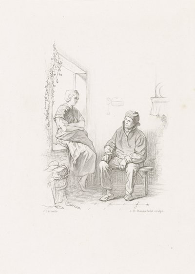 Eerste liefde door Johann Heinrich Maria Hubert Rennefeld