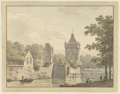 Kasteel De Pol te Vianen door Johann Heinrich Muntz