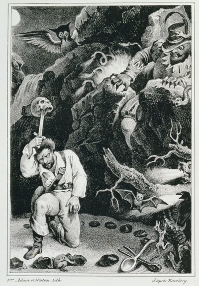 Scène uit de opera 
