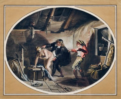 De merrie van Compere Pierre door Johann Heinrich Ramberg