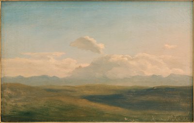 Italiaans berglandschap door Johann Heinrich Schilbach