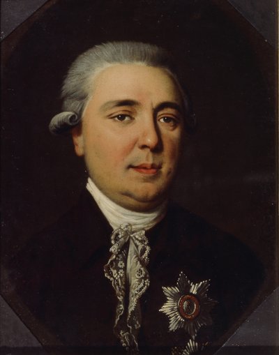 Portret van Graaf Alexander Romanovich Vorontsov door Johann Heinrich Schmidt