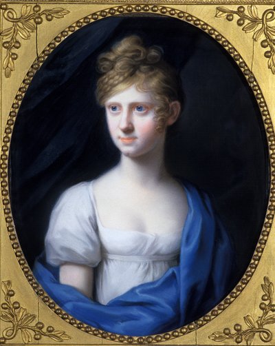 Amalie Adelheid Luise Therese Caroline Prinses van Sachsen-Meiningen door Johann Heinrich Schroder