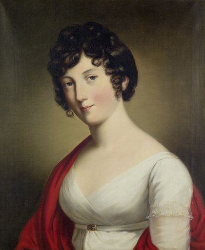 Marie van Baden, Hertogin van Brunswijk - Wolfenbüttel (1782-1808) door Johann Heinrich Schroder