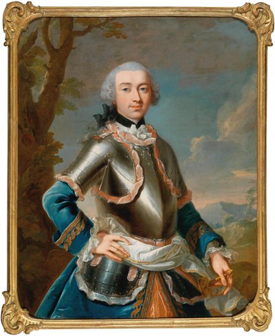 Portret van Graaf Rudolf Waldbott von Bassenheim door Johann Heinrich Tischbein the Elder