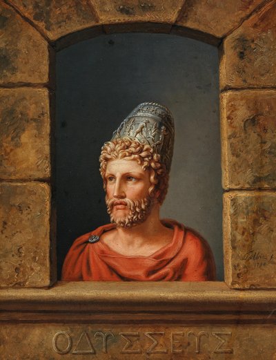 Achilles door Johann Heinrich Wilhelm Tischbein