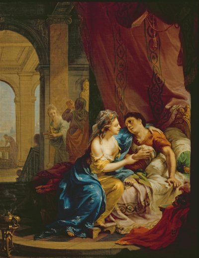 Antonius en Cleopatra, 1774 door Johann Heinrich Wilhelm Tischbein