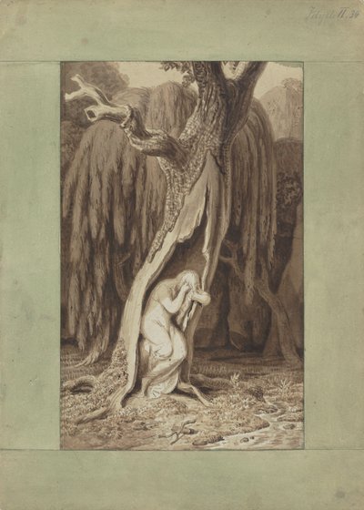 Dryade. Idyllen Serie, ca. 1820 door Johann Heinrich Wilhelm Tischbein
