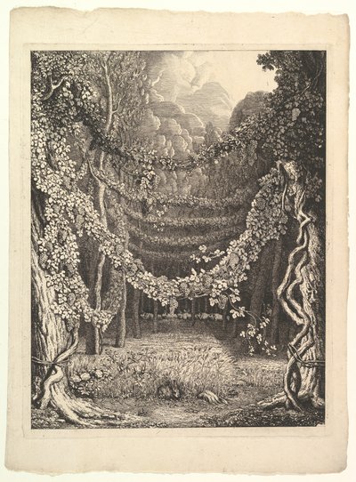 Frontispice voor Heft IV van Homer nach Antiken gezeichnet, Göttingen: Heinrich Diete..., ca. 1796 door Johann Heinrich Wilhelm Tischbein