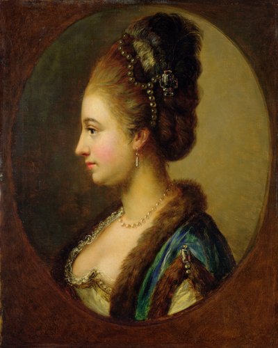 Philippine Amalie, Gravin van Hessen-Kassel door Johann Heinrich Wilhelm Tischbein
