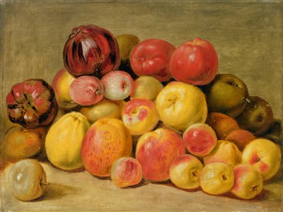 Stukken fruit door Johann Heinrich Wilhelm Tischbein