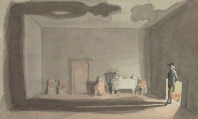 De lange schaduw, ca. 1805 door Johann Heinrich Wilhelm Tischbein