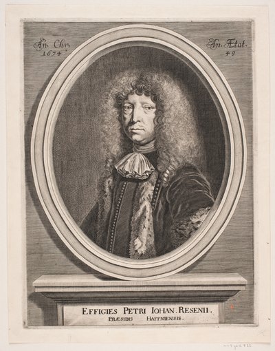 Peder Hansen Resen door Johann Husman