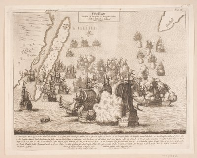 Zeeslag bij Öland en Gulland, 1564 door Johann Husman