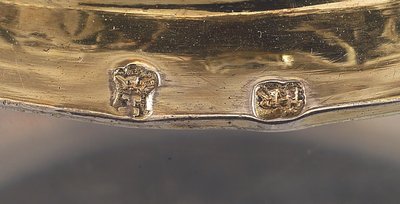 Detail van een bierpul, Danzig, ca. 1680 door Johann II Rohde