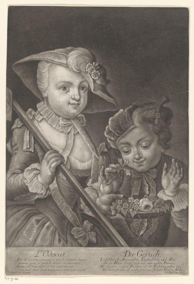 Reuk door Johann Jacob Haid (possibly)