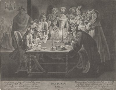 Het Farao Spel door Johann Jacobus Haid