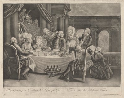 Vreugde voor de Terugkeer van de Verloren Zoon door Johann Jacobus Haid
