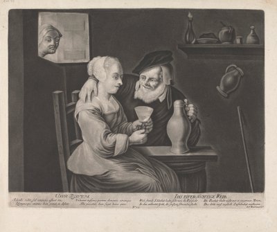 Uxor Zelotypa door Johann Jacobus Haid