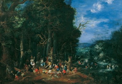 De lucht door Johann Jakob Hartmann