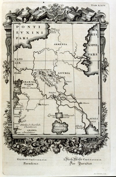 Kopergravure uit 