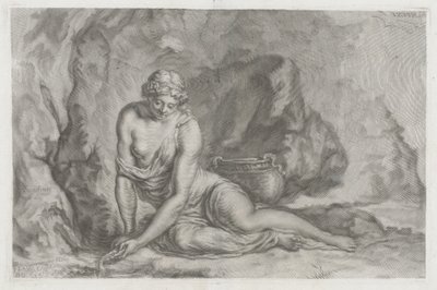 Venus door Johann Jakob Thourneysen, after Joachim von Sandrart I, after the Antique