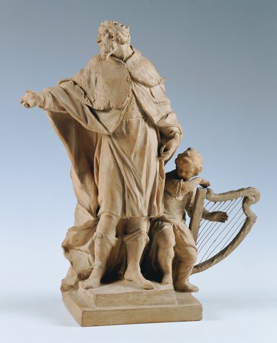 Koning David door Johann Joseph Resler