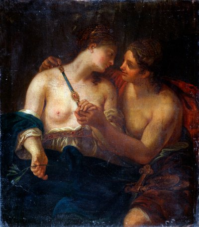 Allegorie van Vrede door Johann Karl Loth