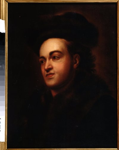 Portret van een jonge man door Johann Kupetzky