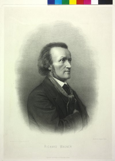 Richard Wagner door Johann Lindner