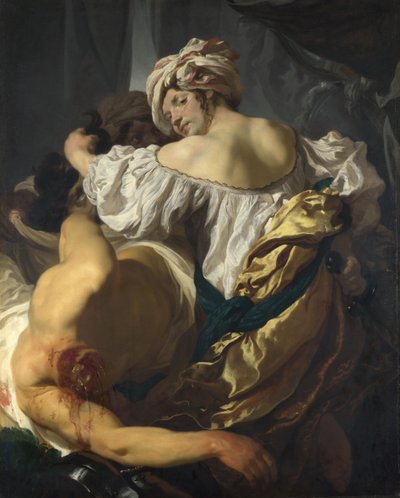 Judith in de tent van Holofernes door Johann Liss