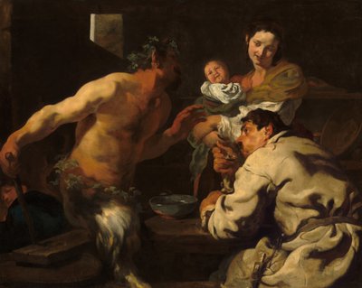 De Sater en de Boer door Johann Liss