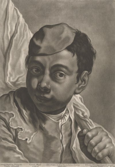 Het uithangbord door Johann Lorenz Haid