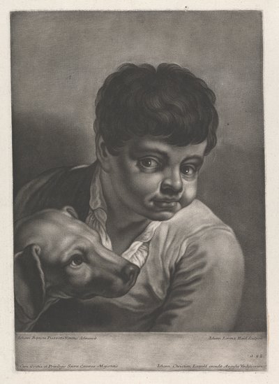 Portret van een Man door Johann Lorenz Haid