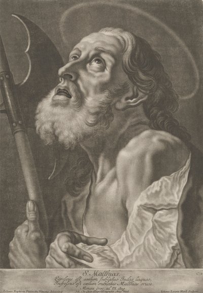 S. Matthias door Johann Lorenz Haid