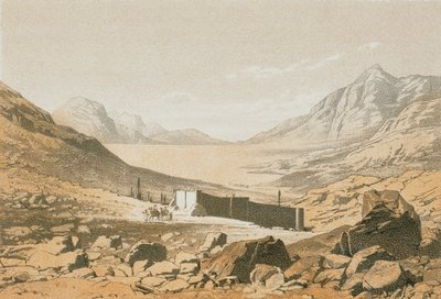 De Vallei van Bostan door Johann Martin Bernatz