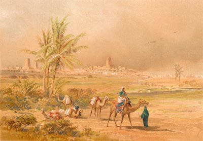Timbuctoo, ca. 1852, 1903 door Johann Martin Bernatz