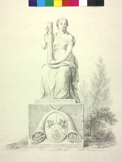 Allegorie op de Verbinding van Oostenrijk door Johann Michael Mettenleiter