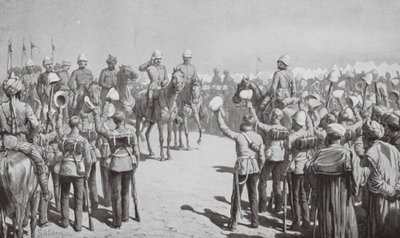 Australische Contingent vertrekt uit Suakin door Johann Nepomuk (after) Schonberg