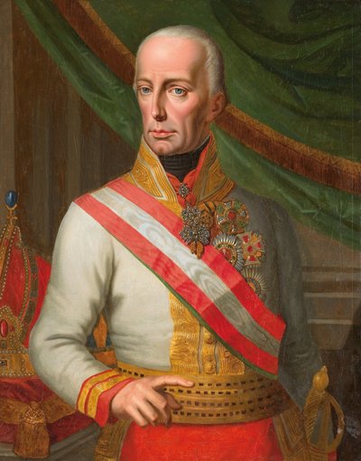 Keizer Frans I. (II.) van Oostenrijk door Johann Nepomuk Höchle