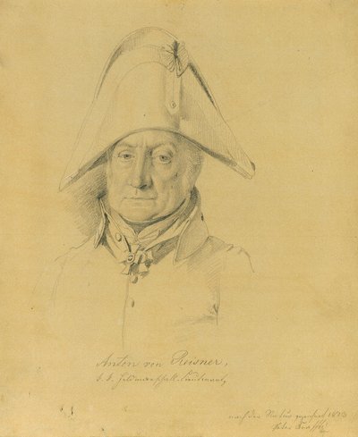 Anton von Reismer door Johann Peter Krafft