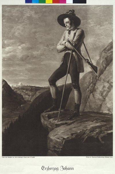 Aartshertog Johann door Johann Peter Krafft
