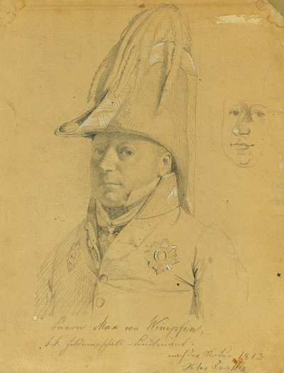 Baron Max von Wimpfen door Johann Peter Krafft