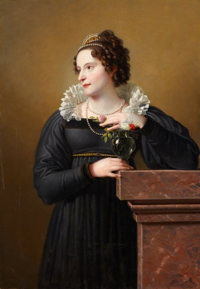 Portret van Florentina Troclet-Fautz door Johann Peter Krafft