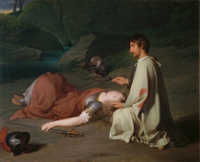 De doop van Clorinda door Johann Peter Krafft