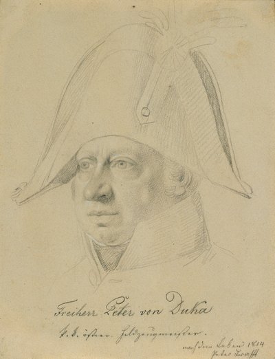 Baron Peter von Duka door Johann Peter Krafft