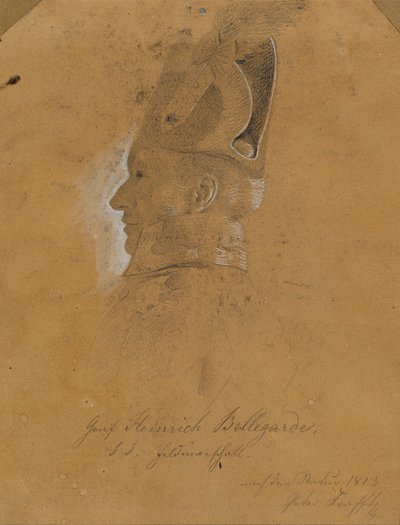 Graaf Heinrich Bellegarde door Johann Peter Krafft