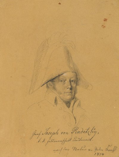 Graaf Joseph van Radetzky door Johann Peter Krafft